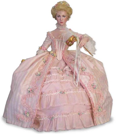 1750 madame pompadour era doll pattern|CATNCO