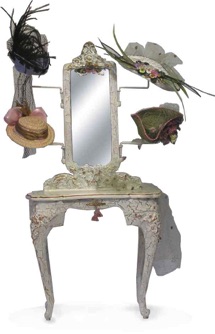 Doll French Rococo dressing table and seat resin kit |CATNCO